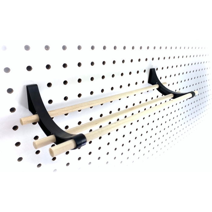 Peggy Pegboard Work Station Organizer – Hooks & Dowels for Tape, Ribbon, Wire, Crafts, Wine Rack