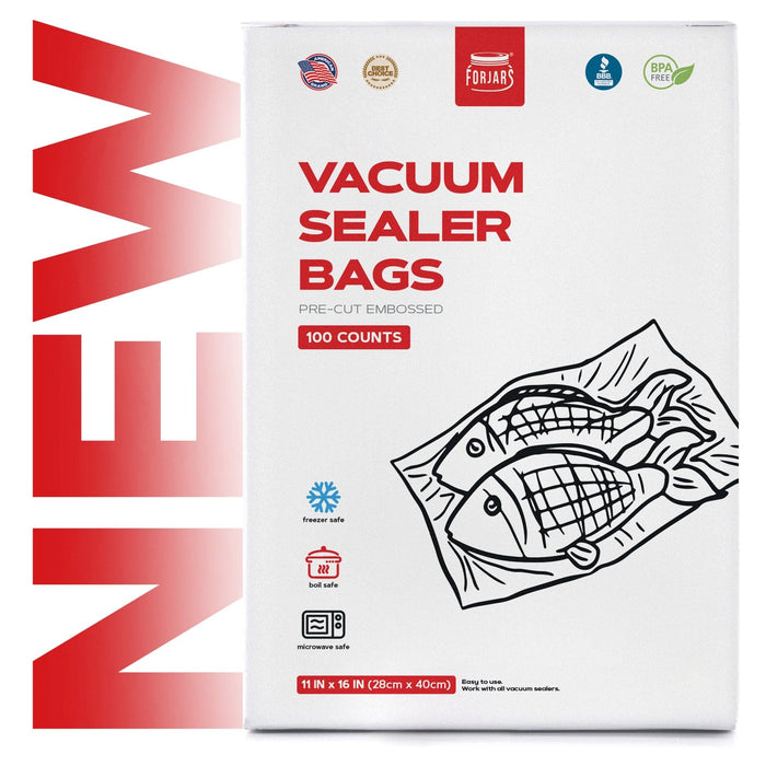 100 count 11x16 Vacuum Sealer Bags