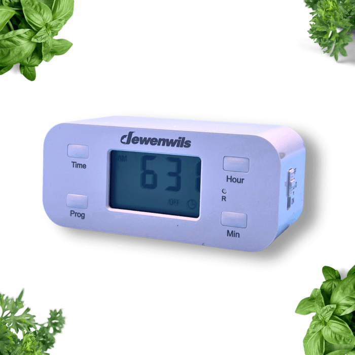 Grow Light Timer | 3-Prong Programmable for Indoor Gardens