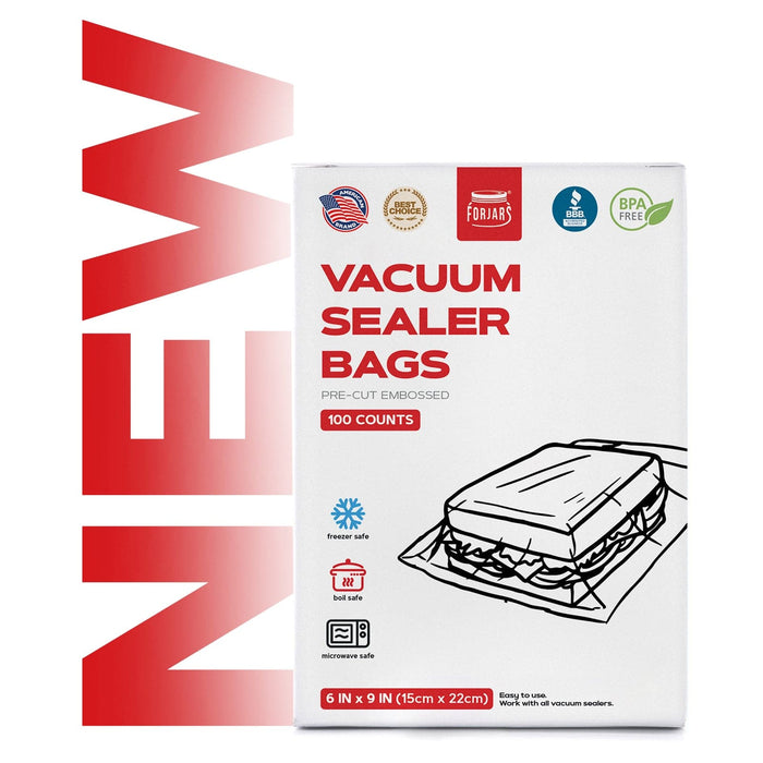 100 count 6x9 Vacuum Sealer Bags