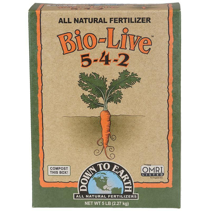 Bio-Live 5-4-2 Fertilizer (5 lb)
