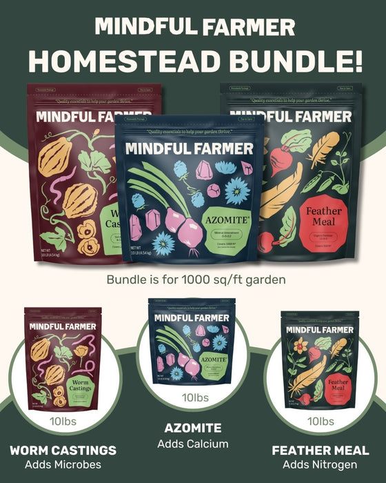 Homestead Bundle - Healthy Soil Starter Pack