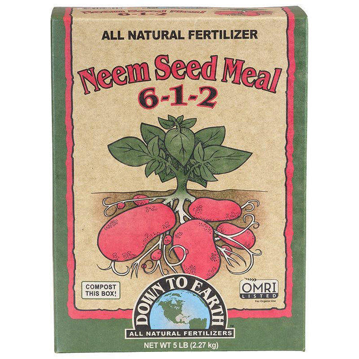 Neem Seed Meal 6-1-2 (5 lb Box)