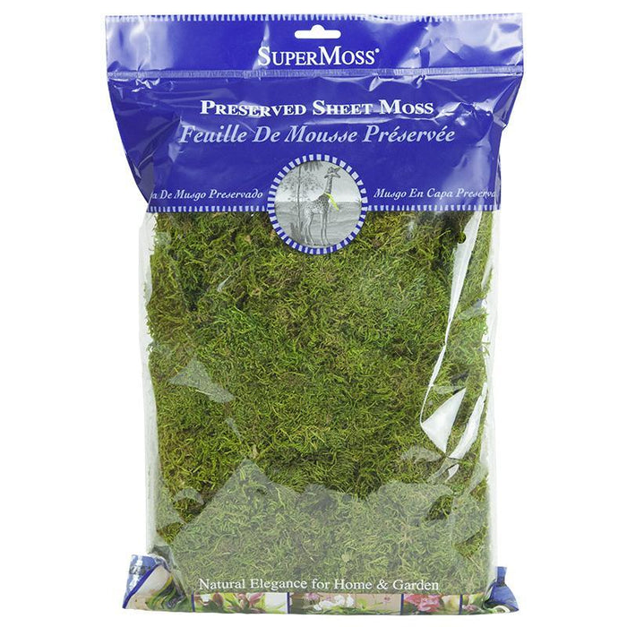 SuperMoss Preserved Sheet Moss (8 oz)