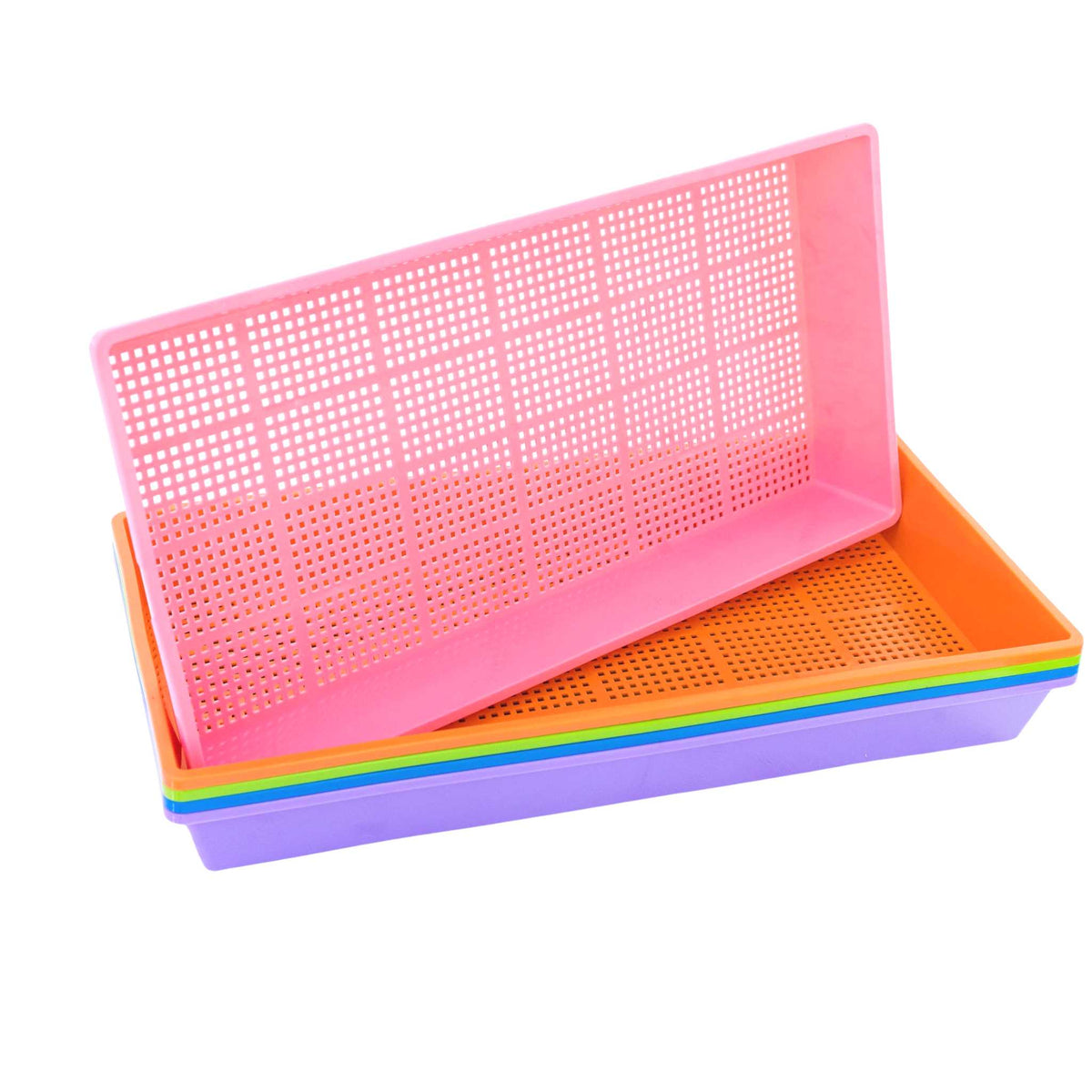 1020 Mesh Trays Shallow Extra Strength Colors - 1 Deep - Bootstrap Farmer