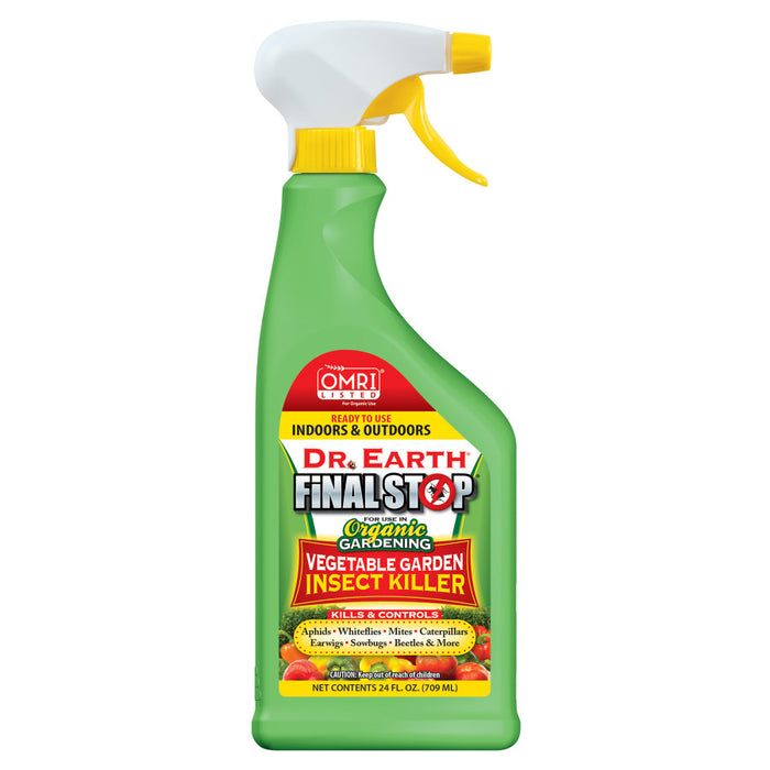 Dr. Earth Final Stop Vegetable Garden Insect Killer Ready to Use - 24 oz
