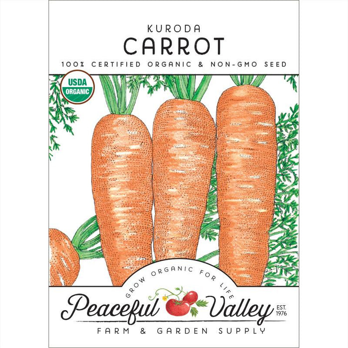 Napoli Carrot Seeds (Organic)