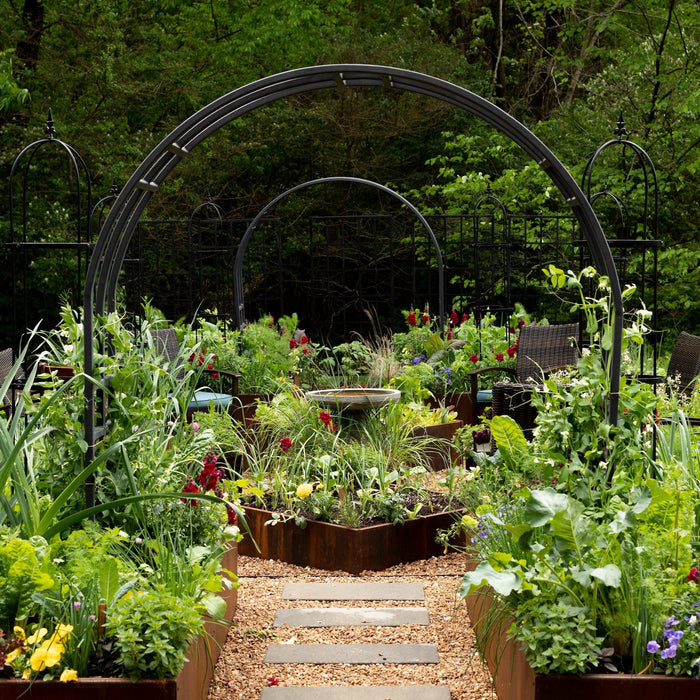 Corten Steel Raised Garden Bed