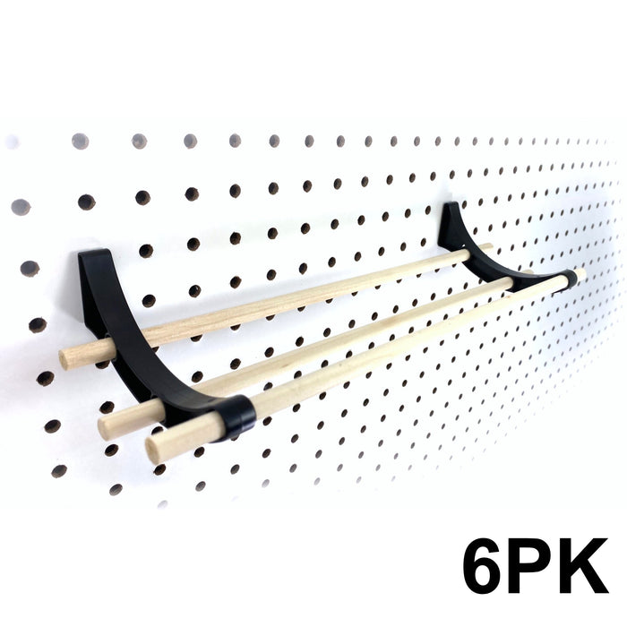 Peggy Pegboard Work Station Organizer – Hooks & Dowels for Tape, Ribbon, Wire, Crafts, Wine Rack