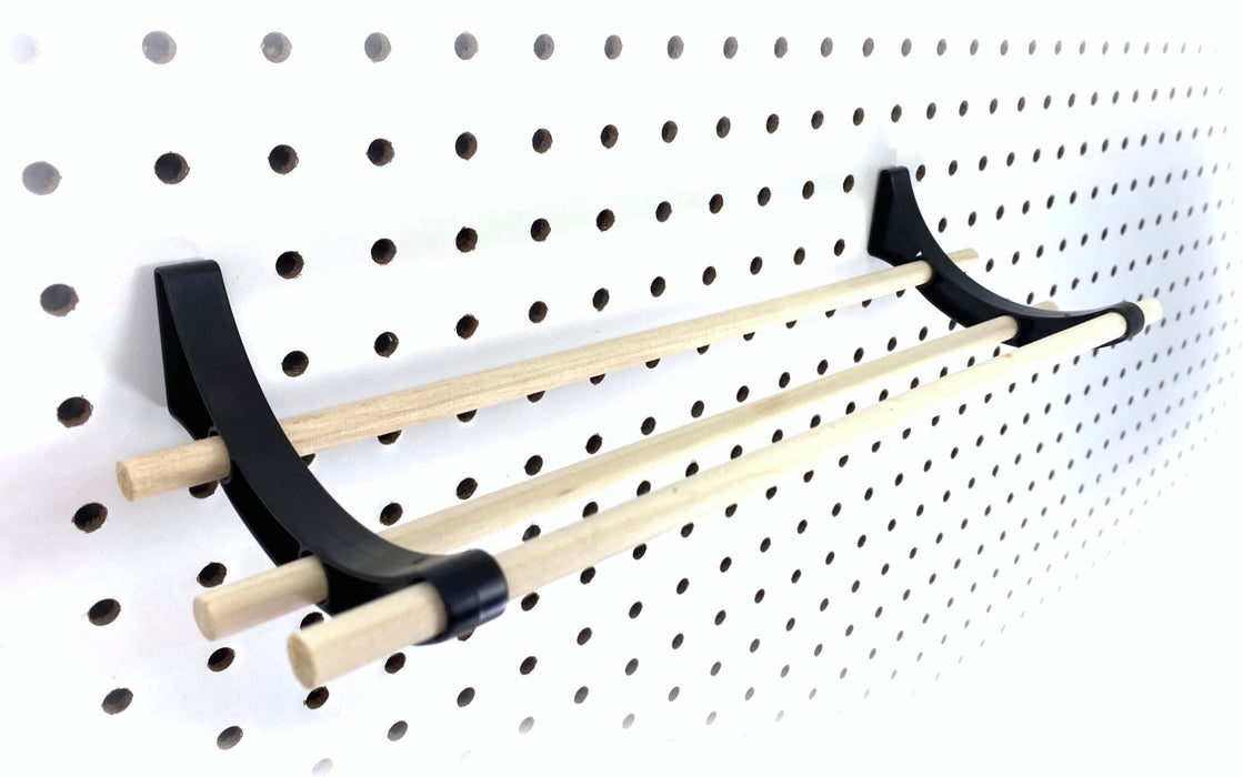 Peggy Pegboard Work Station Organizer – Hooks & Dowels for Tape, Ribbon, Wire, Crafts, Wine Rack