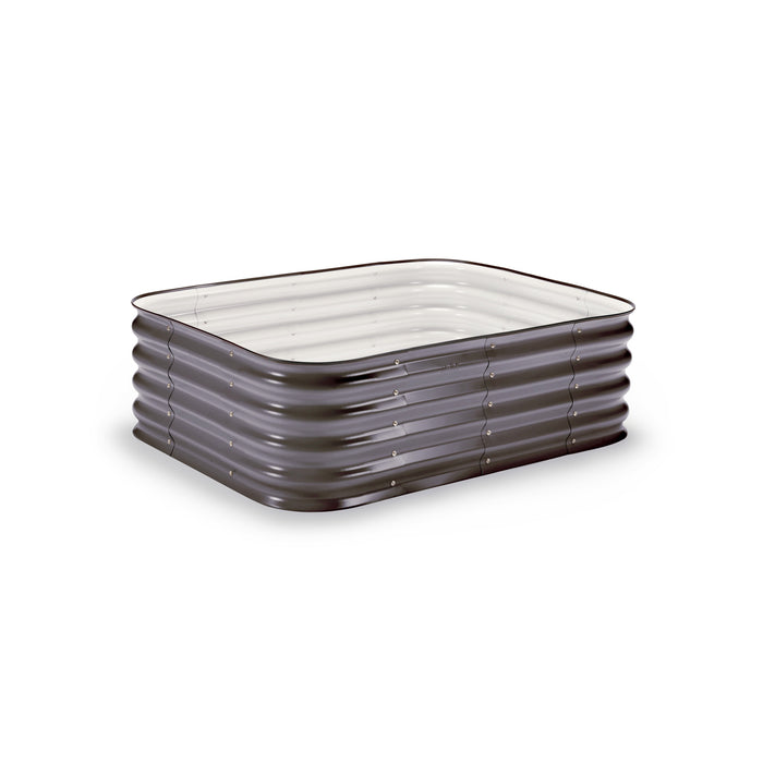 Small Modular Metal Raised Garden Bed Kit - 15” Tall