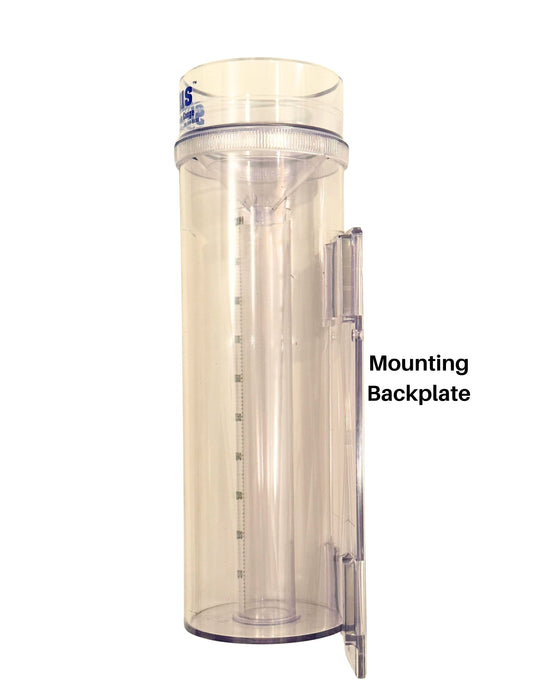 Stratus Precision Rain Measurement Gauge with Mounting Bracket – 14-inch Professional Instrument
