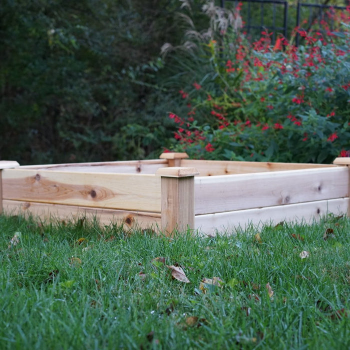 Gardenary 4x4 Starter Cedar Raised Bed