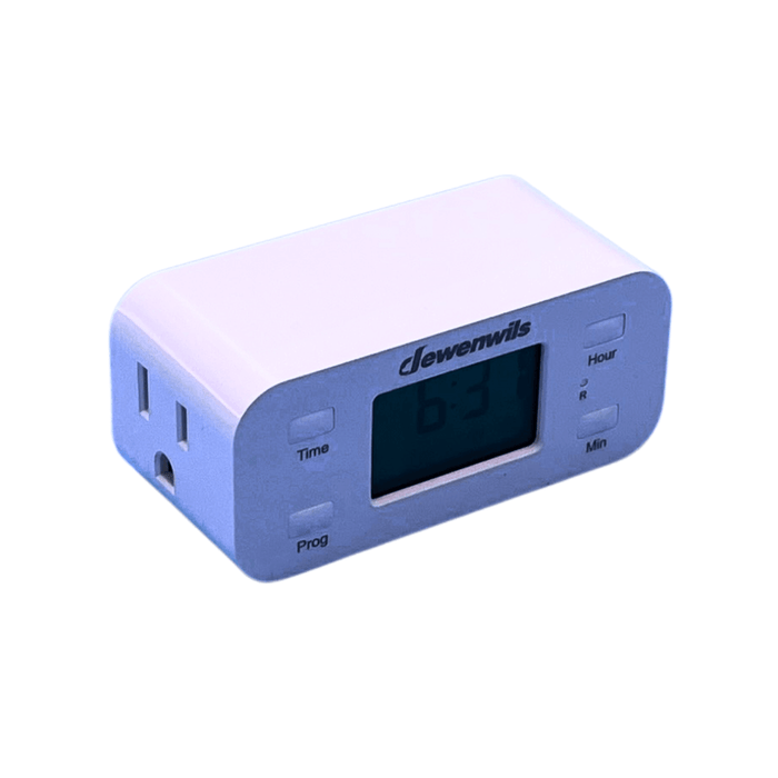 Grow Light Timer | 3-Prong Programmable for Indoor Gardens