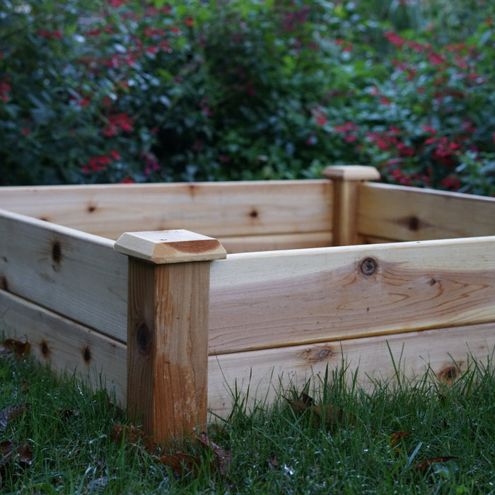 Gardenary 4x4 Starter Cedar Raised Bed
