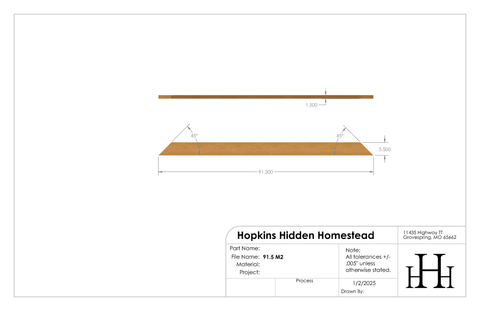 42" by 84" Raised Bed Kit
