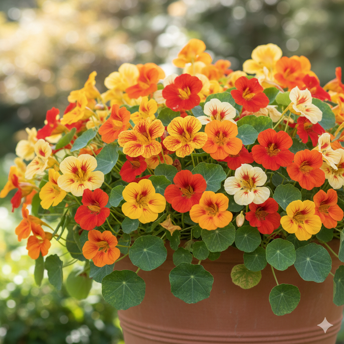 Nasturtium, Fiesta Trailing Blend