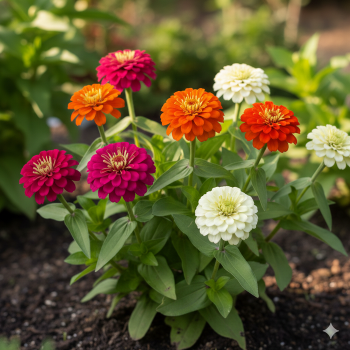 Thumbelina, Zinnia