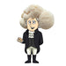 Smiling cartoon colonial figure with a large, white Lion's Mane mushroom as a powdered wig.