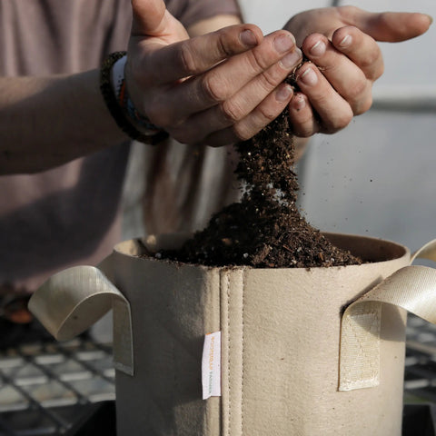 2 Gal Grow Bag - Tan