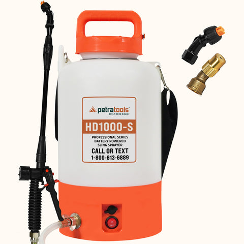 PETRATOOLS BATTERY SPRAYER - HD2000-S & HD1000-S