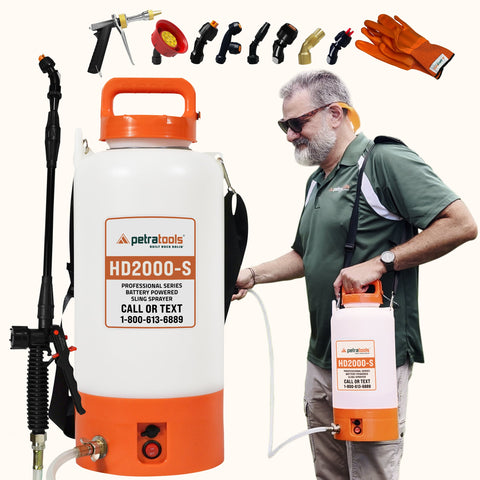 PETRATOOLS BATTERY SPRAYER - HD2000-S & HD1000-S