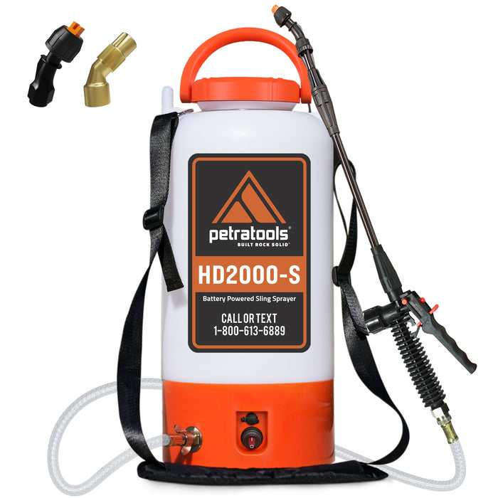 PETRATOOLS BATTERY SPRAYER - HD2000-S & HD1000-S
