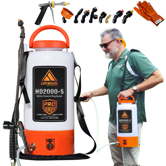 PETRATOOLS BATTERY SPRAYER - HD2000-S & HD1000-S