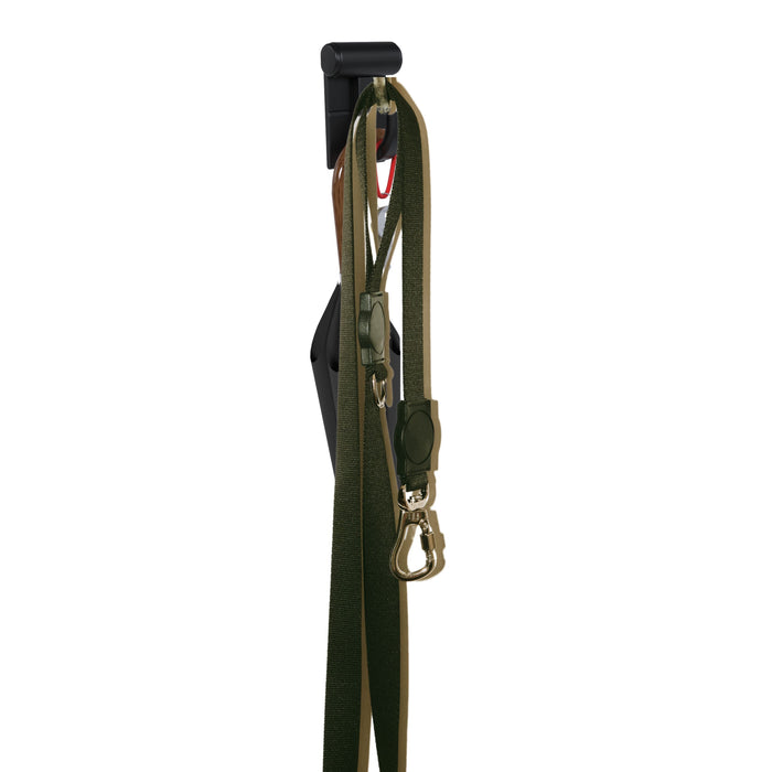 Hang It Simple 2in Wall-Mounted Storage System with Adjustable Hooks – Heavy-Duty Organizer for Tools, Mops, Brooms