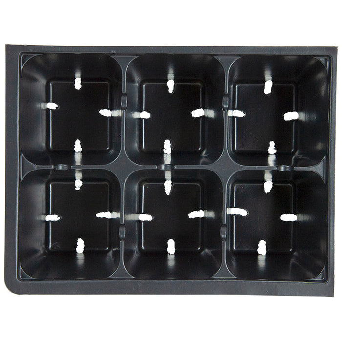 Jumbo 6-Pack Planting Containers for 1020 Tray - Recycled (Sheet of 6)