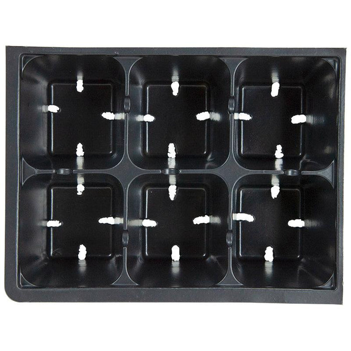 Jumbo 6-Pack Planting Containers for 1020 Tray - Recycled (Sheet of 6)