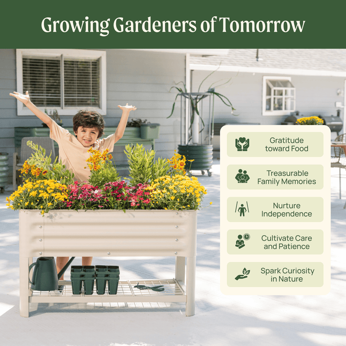 Kids First Elevated Garden Bed - 1.3' x 3.0'