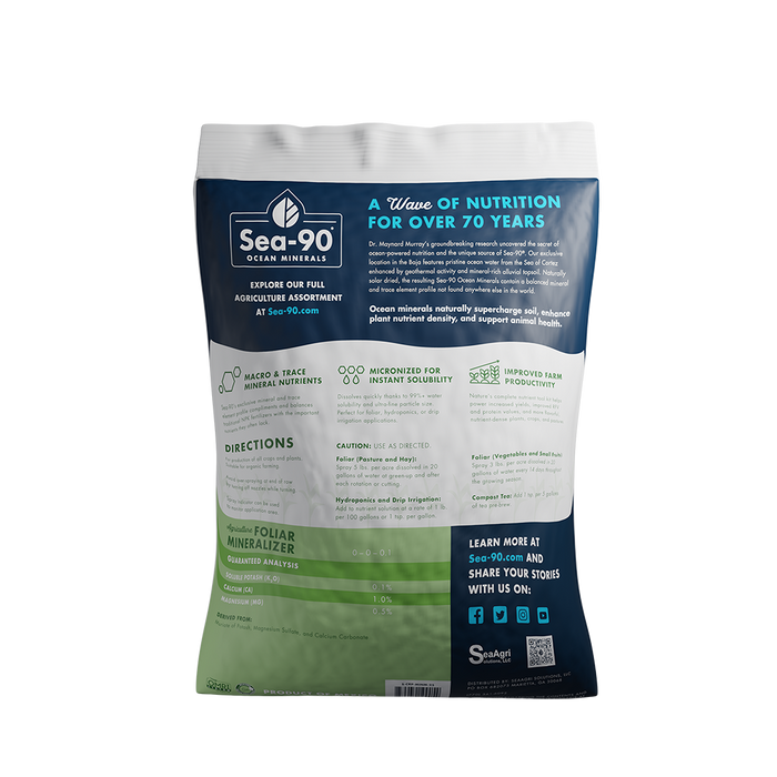 Sea-90 Agriculture Foliar Mineralizer