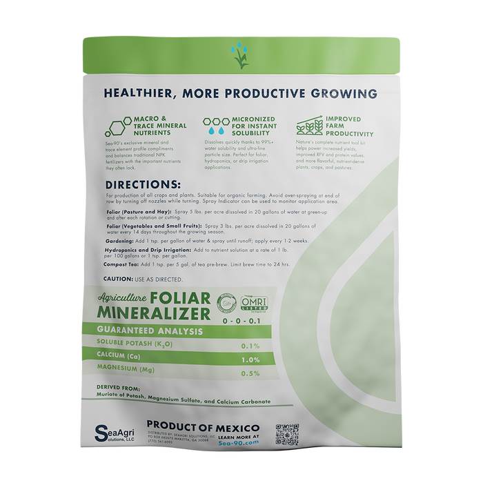 Sea-90 Agriculture Foliar Mineralizer