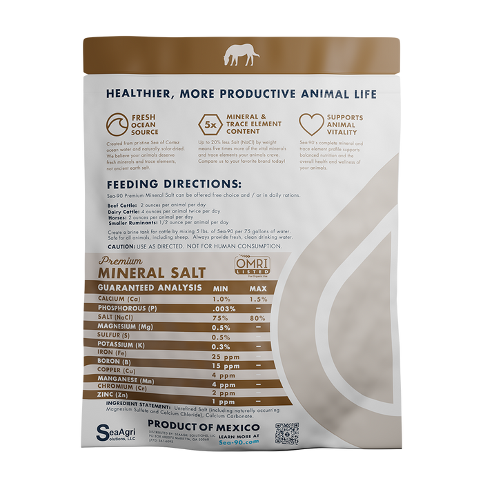 Sea-90 Premium Mineral Salt