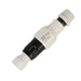White and black 30 PSI (2.07 BAR) pressure regulator for irrigation, featuring a flow arrow and threaded connections.