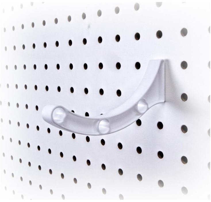 Peggy Pegboard Work Station Organizer – Hooks & Dowels for Tape, Ribbon, Wire, Crafts, Wine Rack