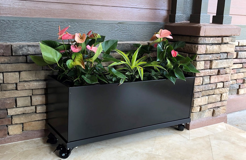 Aluminum Raised Bed (Optional Casters)