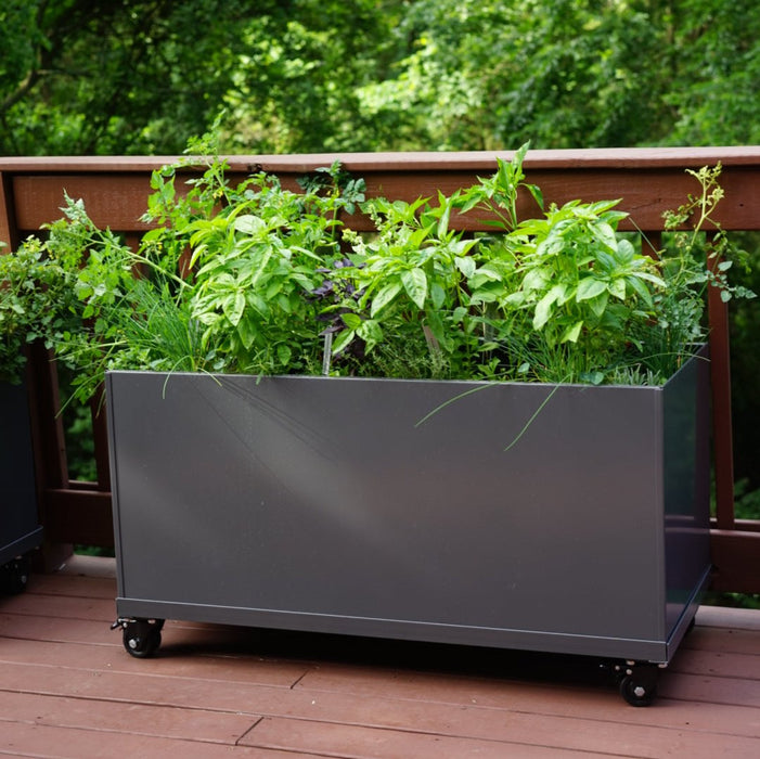 Aluminum Raised Bed (Optional Casters)