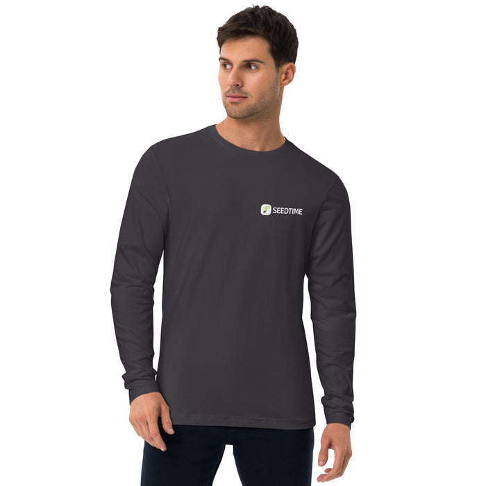 Seedtime Long Sleeve Fitted Crew