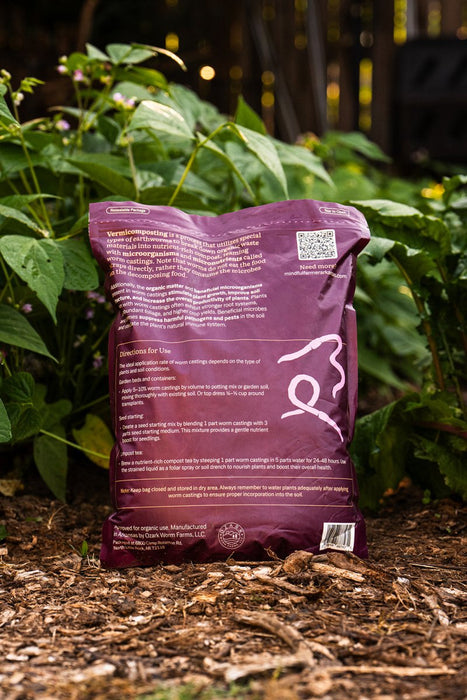 Premium Worm Castings - Organic Soil Amendment