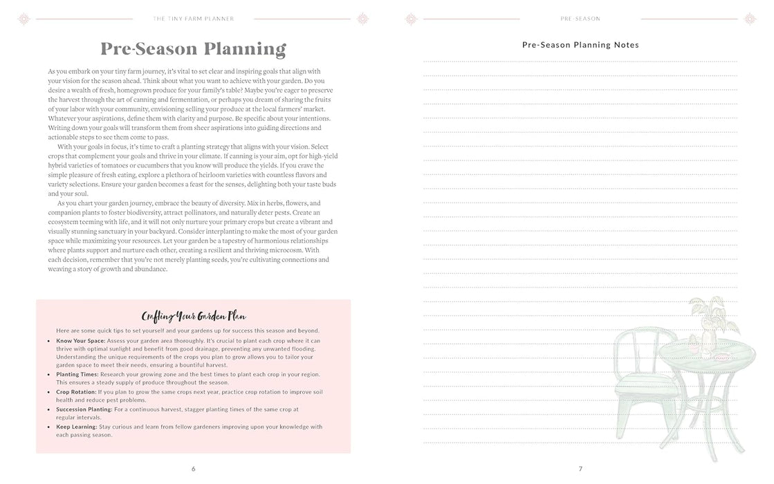 The Tiny Farm Planner | Signed Copy