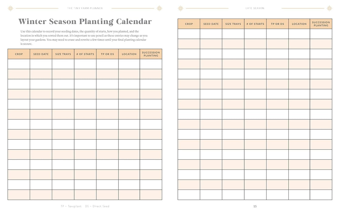 The Tiny Farm Planner | Signed Copy