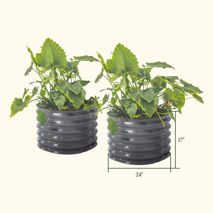 17" Tall Herb Garden Bed 24" Wide - Twin Pack