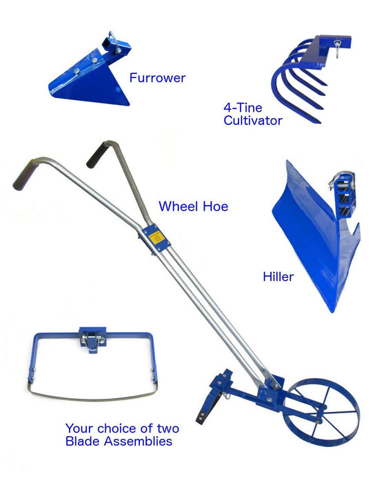Valley Oak Wheel Hoe Complete Package with Hiller
