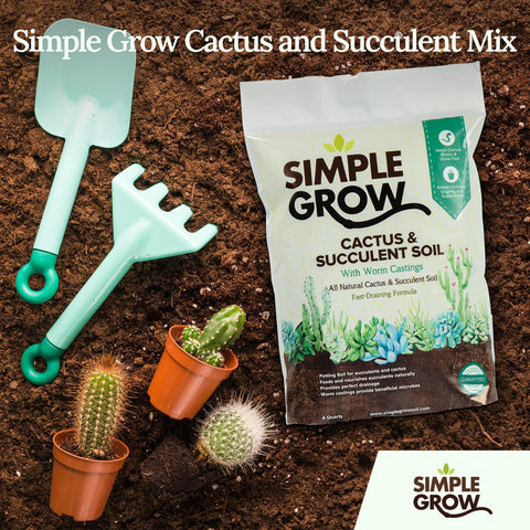 Simple Grow Cactus & Succulent Soil