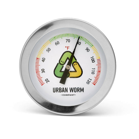 Urban Worm Thermometer - Perfect for the Garden & Worm Bin
