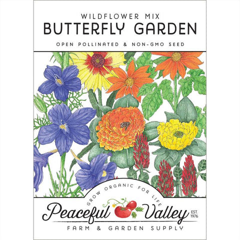 Butterfly Garden Wildflower Mix (pack)