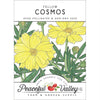 Cosmos, Yellow (pack)