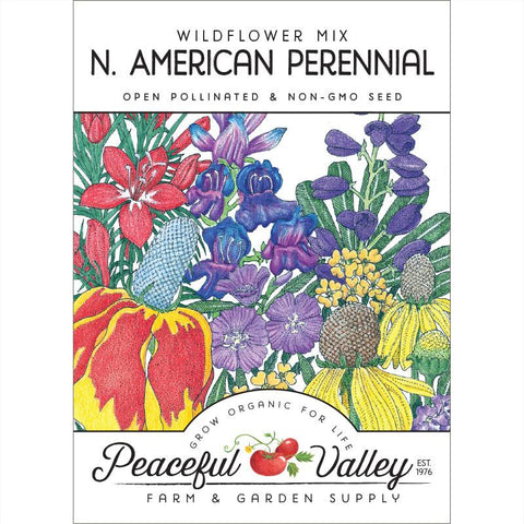 North American Perennial Wildflower Mix (pack)